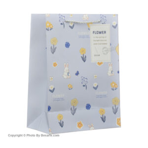 پاکت هدیه سایز متوسط طرح گل