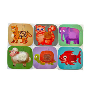 تاچ پازل 3 تکه حیوانات