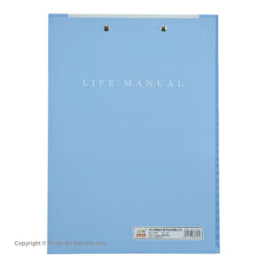 تخته شاسی A4 خط کش دار طرح LIFE MANUAL