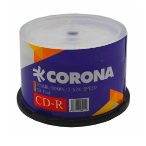 سی‌ دی خام کرونا مدل CD-R - بسته 50 عددی