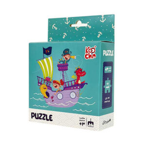 مینی پازل 16 تکه طرح کشتی کوچین