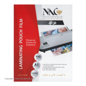 طلق پرس A5 براق 125 میکرون ان ای سی بسته 100 عددی