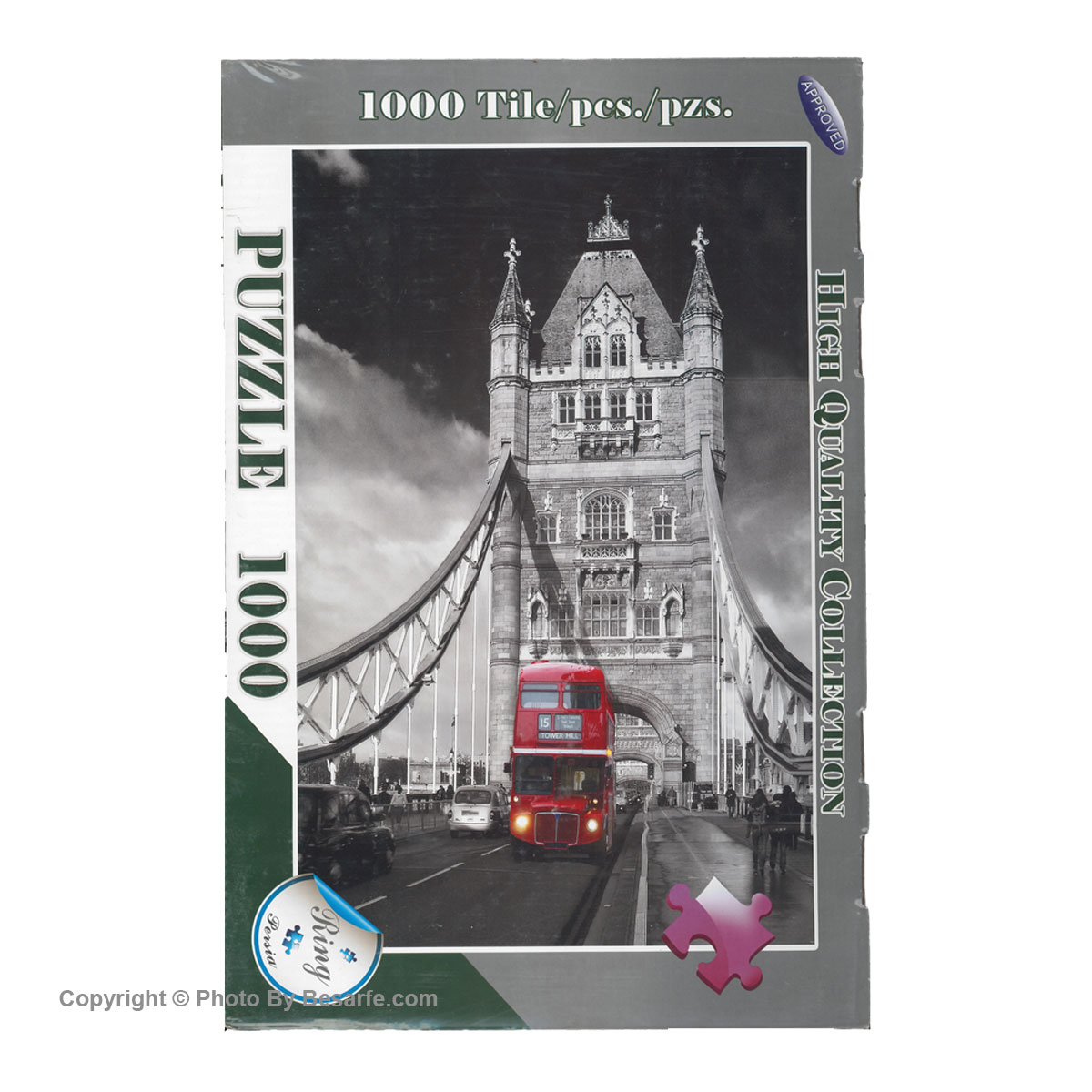 پازل 1000 تکه طرح Tower Hill