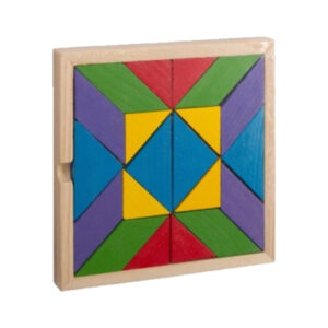 بازی فکری تانگرام چوبی