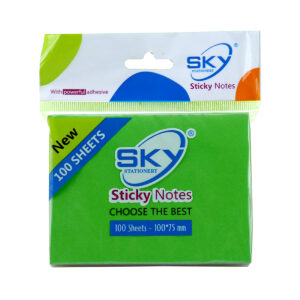 کاغذ یادداشت چسب دار اسکای سایز 10 در 7.5 سانتی متر
