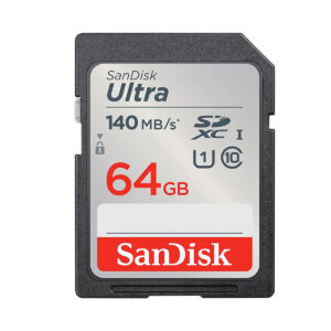 کارت حافظه SD سن دیسک مدل Ultra ظرفیت 64 گیگابایت