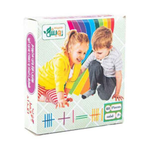 چوب خط اعداد رویش 60 قطعه