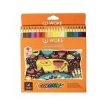 Woke Pencil 24 Colors with Cardboard Box