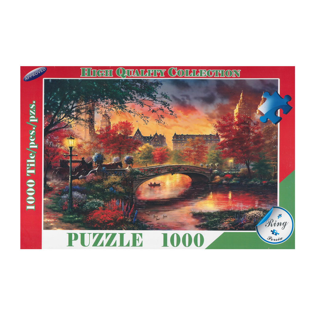1000 piece puzzle model 369 bridge design