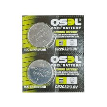 باتری سکه ای اوسل مدل CR2032 بسته 5 عددی
