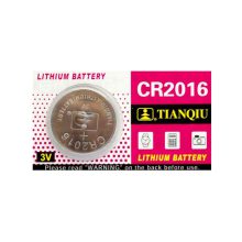 باتری سکه ای تیانکیو مدل CR2016 بسته 5 عددی