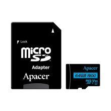 کارت حافظه microSDXC اپیسر مدل V30 کلاس 10 استاندارد ظرفیت 64گیگابایت