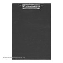Black a4 leather clipboard