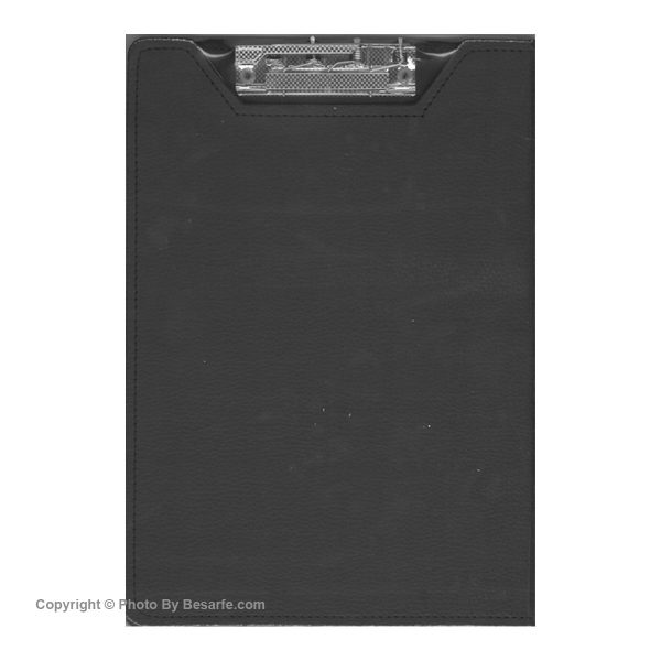 Black a4 leather clipboard