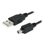 Cable USB A USB Mini B 8-pin 1.8m AK-USB-02-01