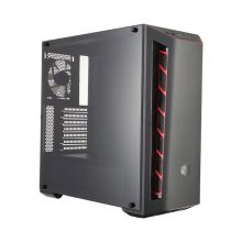 Cooler Master Mid Tower Gaming Case MasterBox MB510L Red Trim