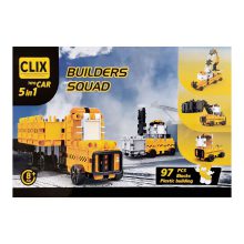 ساختنی کلیکس 97 قطعه مدل builders squad