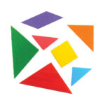 بازی فکری تنگرام رنگی روپک
