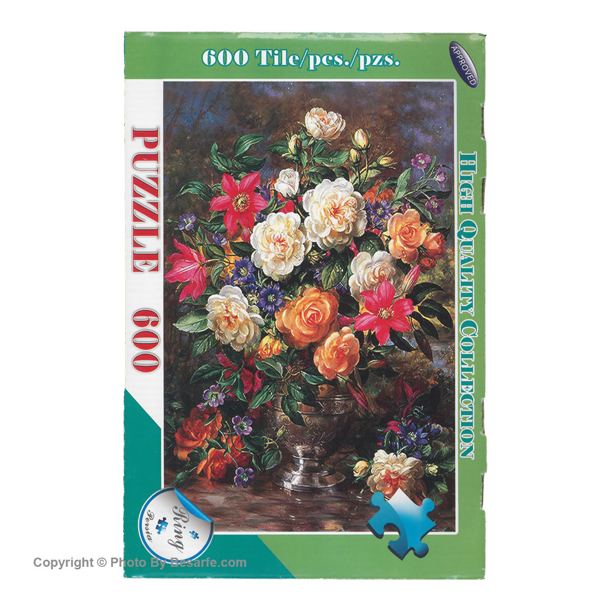 Flower 600 Piece Puzzle