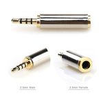 Jack 2.5 to 3.5mm Converter