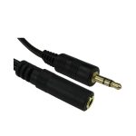 Jack 3.5mm Female to 3.5mm Male Extension Cable