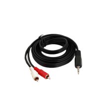 Jack 3.5mm To Dual RCA Audio Cable 5m
