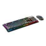 Green And Mouse Gaming Keyboard GKM-605 RGB