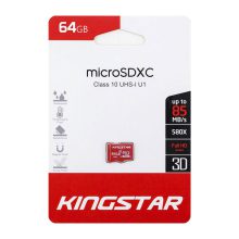 کارت حافظه Micro SDXC کینگ استار کلاس 10 ظرفیت 64 گیگابایت