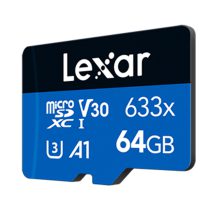 کارت حافظه Micro SDXC لکسار کلاس 10 ظرفیت 64 گیگابایت