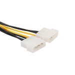 Molex power conversion cable to 8 pin CPU