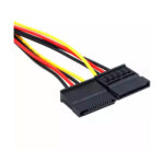 Molex to 2 SATA Power Adapter Converter