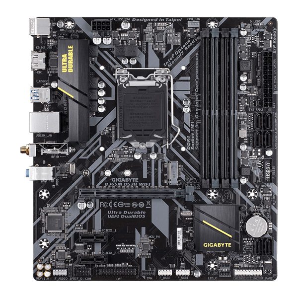 Gigabyte B365M DS3H WIFI rev. 1.x ATX Motherboard