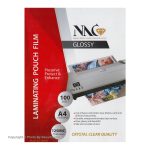 NAC Laminating Pouch Film Glossy 100 Sheets