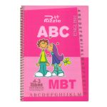 Puzzle 50 Page 3 Line Notebook FRA Pink