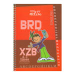 Puzzle 50 Page 4 Line Notebook (MUT-Red)