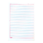 Puzzle 50 Page 4 Line Notebook (ABC-Blue)