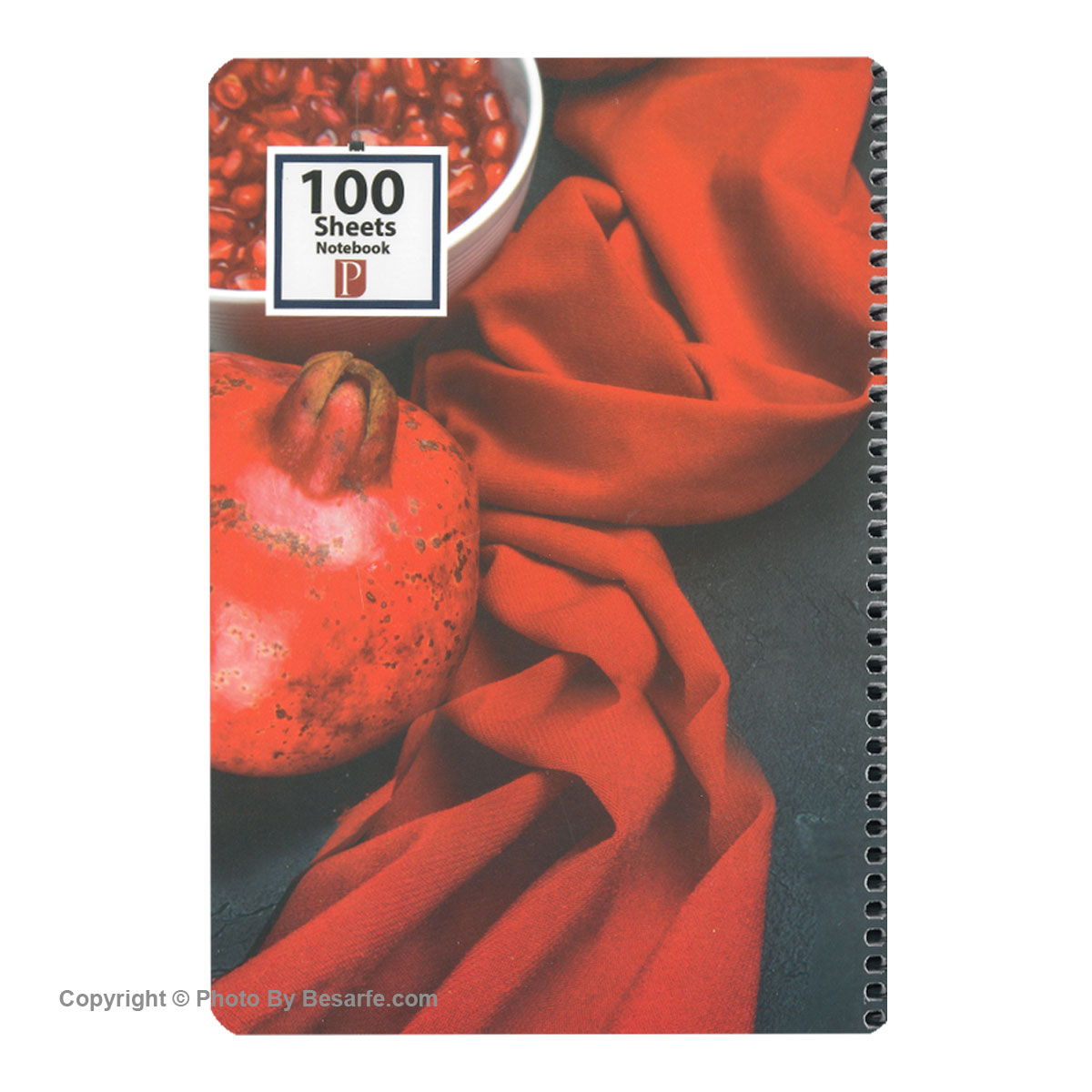 دفتر سیمی 100 برگ پارامونت طرح 6
