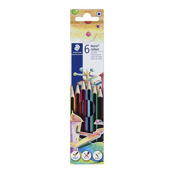 Staedtler Color Pencil 6 Colors Model Noris