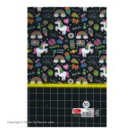 Puzzle 50 Sheet Checkered Notebook Black