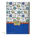 Puzzle 50 Sheet Checkered Notebook Dark Blue