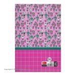 Puzzle 50 Sheet Checkered Notebook Pink