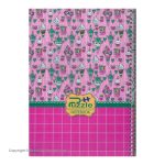 Puzzle 50 Sheet Checkered Notebook Pink