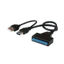 کابل تبدیل SATA به USB 3.0 با قابلیت اتصال آداپتور