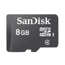 کارت حافظه SanDisk 8 GB Class 4 Micro SDHC