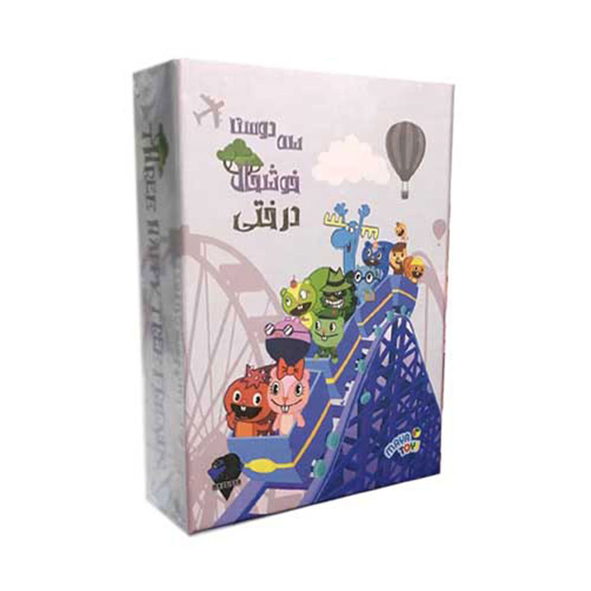 بازی فکری سه دوست خوشحال درختی