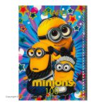 Shafie 100 Sheet Notebook Minions1-01