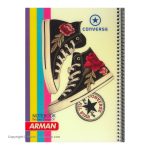 Arman 50 Page 3 Line Notebook Shoes
