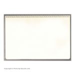 Sketch drawing notebook-middle