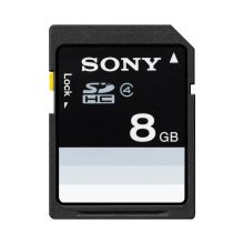 Sony SF-8N4 SDHC Card 8 GB (Black)