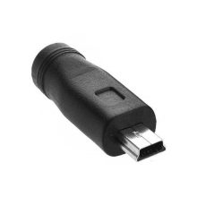 Standard Socket to Mini USB Male Converter